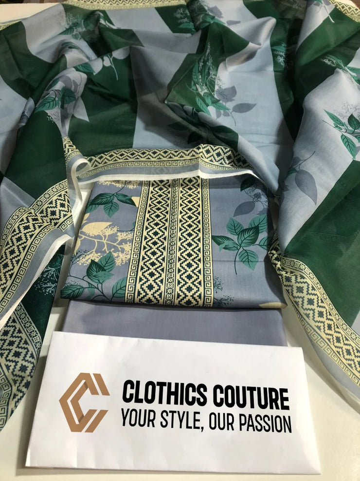 Emerald Bliss 3PC Lawn Collection